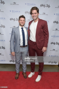 LOS ANGELES, CA - SEPTEMBER 21: Scott Bender and Jake Red attend the premiere of "Already Lucky" at Downtown Independent Theater on September 21, 2018 in Los Angeles, California. (Photo by Michael Tullberg/Getty Images)